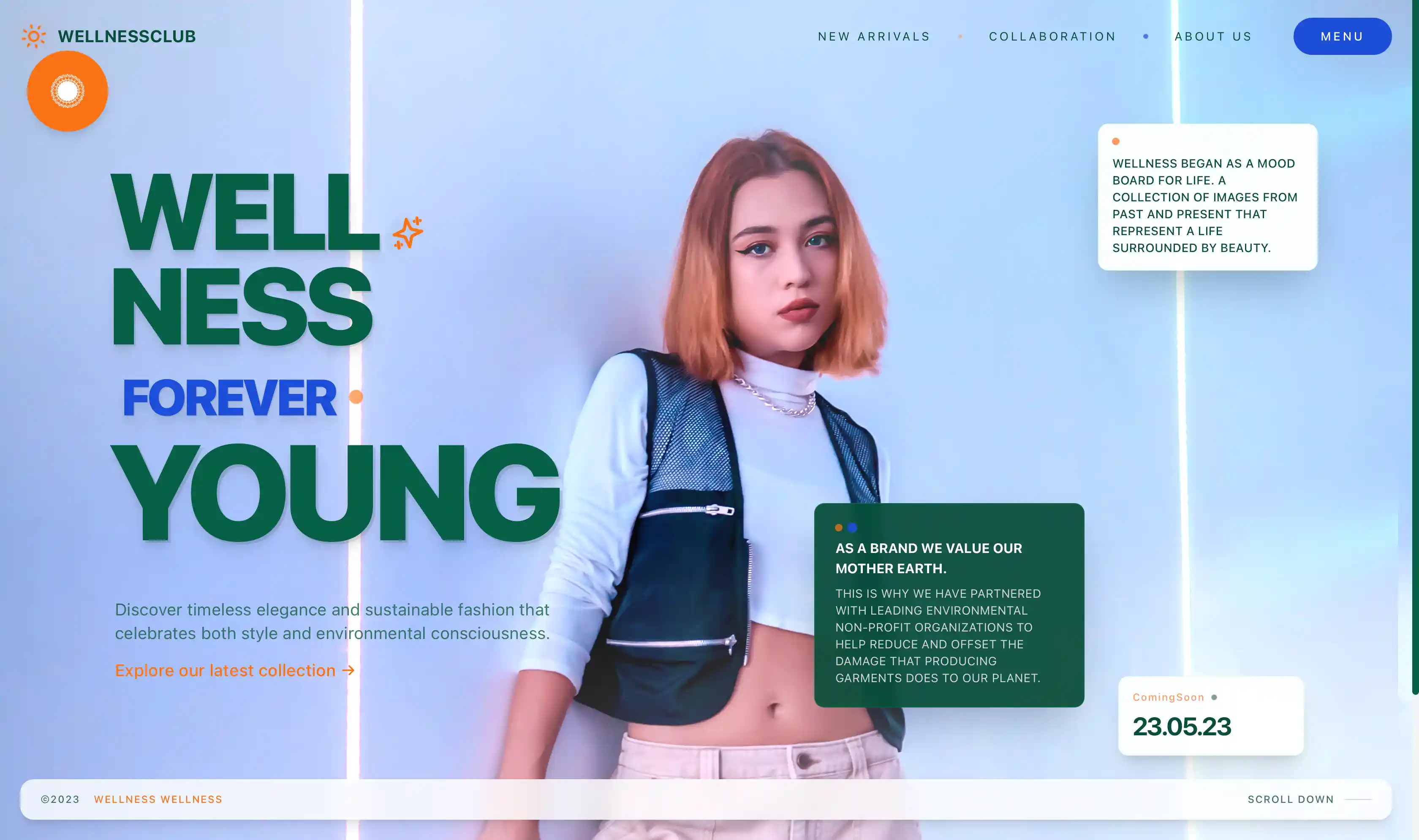 Wellness Landing Page